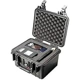 Pelican 1300 Case with Foam for Camera (Orange)