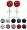 ONE PAIR of Crystal Stud Earrings by GlitZ JewelZ &Acirc;&copy; - 5/16' (8MM) - bling bling!! Comes packed in a lovely velvet pouch - For the matching pendant (2nd picture ) and other colors/sizes choose from the menu below