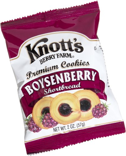 51ptBhyWE6L Knotts Berry Farm Boysenberry Shortbread Cookie 2Ounce Packages Pack of 60