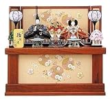 ひな人形 親王飾り コンパクト 収納箱飾り 1174 収納タイプ 雛人形