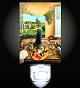 Artist Cat Decorative Night Light