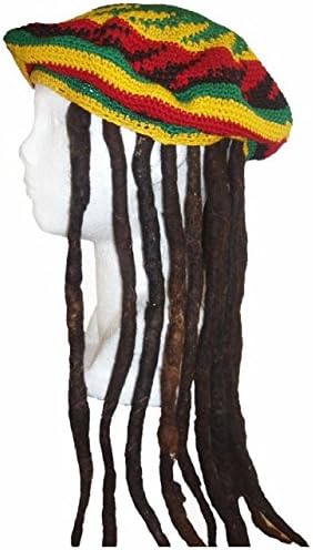 Guatemalart Rasta Tam with Dreadlocks