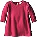 Zutano Baby Girls' Cozie Fleece Dress, Fuchsia, 6 Months