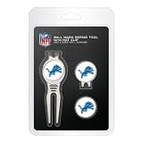 Detroit Lions Cool Tool Cap Clip and Ball Marker Clamshell Pack