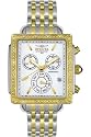 Invicta Women's Square Angel Diamond Two-Tone Chronograph Watch #5374