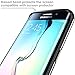 Galaxy S6 Edge Case, Scratch Resistant i-BlasonClear Halo Series Samsung Galaxy S6 Edge Hybrid Bumper Case Cover (Clear/Black)