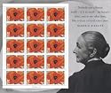 1996 GEORGIA OKEEFFE #3069 Pane of 15 x 32 US Postage stamps