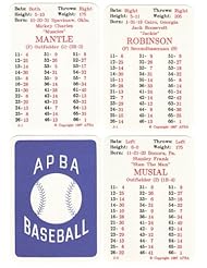 Collectibles: 1952R APBA Season - BOSTON RED SOX Team Set - apba
