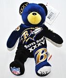 Baltimore Ravens vs New York Giants RARE Offical NFL Super Bowl XXXV(35) Collectable Plush Bear