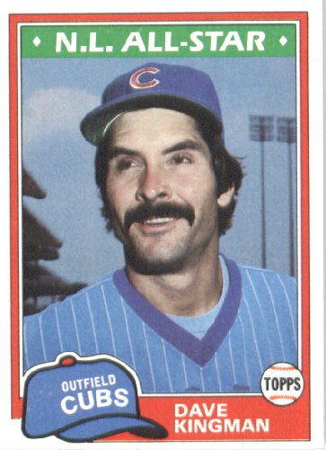 1981 Topps # 450 Dave Kingman Chicago Cubs Baseball Card