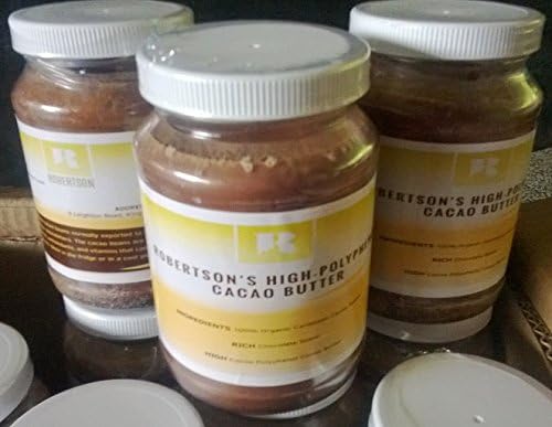 Robertson's Organic Cocoa Butter, 1 Pound.