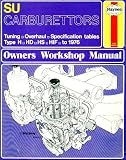 SU Carburettors Owner s Workshop Manual