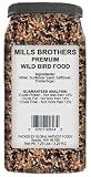 Mills Brothers Premium Wild Bird Food in Easy Pour & Store Container
