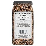 Mills Brothers Premium Wild Bird Food in Easy Pour & Store Container