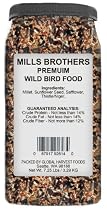 Mills Brothers Premium Wild Bird Food in Easy Pour & Store Container