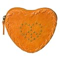 Mossimo&reg; Heart Coin Purse - Orange