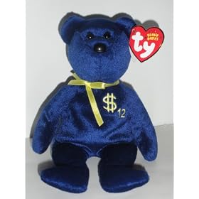 Ty BILLIONAIRE 12 Bear Autographed by Ty Warner