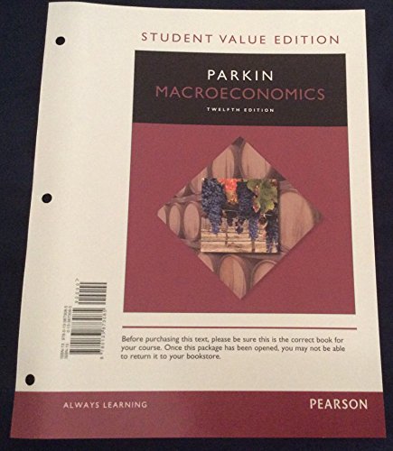 Macroeconomics, Student Value Edition (12th Edition) (Passport series)