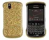 Hard Sparkles Case for BlackBerry Tour 9630 - Gold