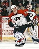 Autographed/Hand Signed Derian Hatcher 8x10 Photo - Philadelphia Flyers