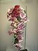 BRAUTSTRAUSS FLIESSEND SEIDENBLUMEN STRAUSS HOCHZEIT FARBE ROSA - WEISS