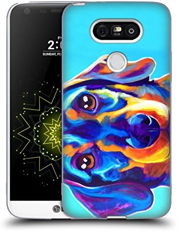 Official DawgArt Dachsund Oscar Dogs Soft Gel Case for LG G5 / H850 / H840 / Dual