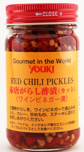 ユウキ 赤唐がらしカット(酢漬) 110g