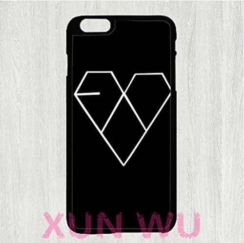exo kpop xoxo heart logo HD image phone cases for iPhone 6 plus