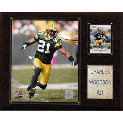 NFL Green Bay Packers Charles Woodson Photo Player Plaque