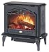 Celeste Gloss Black Electric Stove