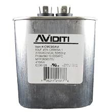 Aviditi 90AVI Capacitor, 60 Microfarad, 370-Volt