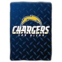 San Diego Chargers 60"x80" Raschel Blanket