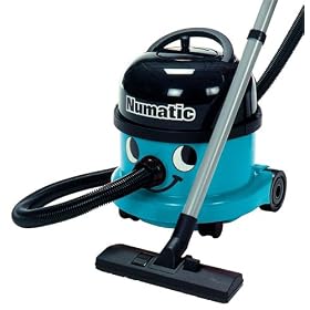 Numatic NRV200-22 Blue Commercial Bagged Cylinder Vacuum Cleaner, Blue