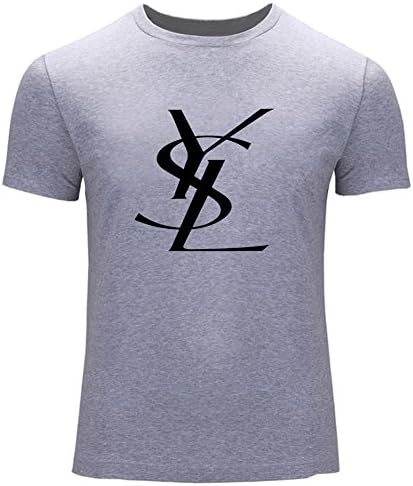 YSL Yves Saint Laurent 2016 For Men Printed Short Sleeve Tee T-shirt