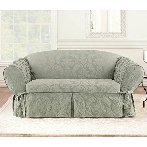 White Loveseat Slipcover Home Furniture Design