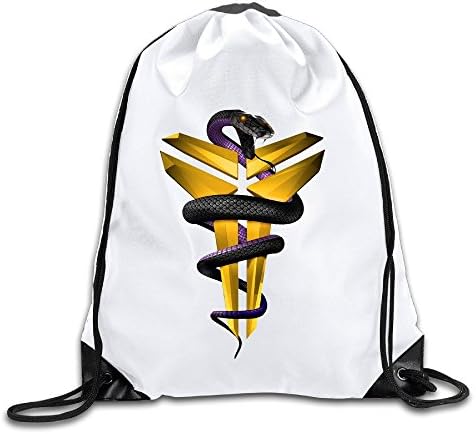 HAAUT Lakers Kobe Bryant Logo Port Bag Drawstring Backpack
