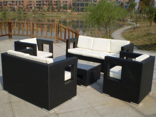 Poly-Rattan Gartenmöbel von PRIME TECH® ‘Modell NOBILO’