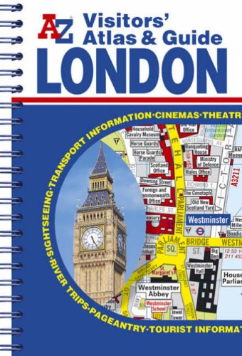 City Travel Guides Discounted  Books : A-Z Visitors' London Atlas and Guide (Street Maps & Atlases)