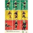 Bob Marley (Playing Soccer) Music Poster Print - 24x36