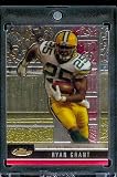 2008 Topps Finest Football Card - Ryan Grant / Green Bay Packers / NFL Trading Card in Protective Display Case!