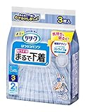【お試し品 カラーパンツ】リリーフ はつらつパンツ まるで下着 グレー柄 Lサイズ 3枚入り