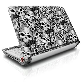 Bones Skull Design Protective Skin Decal Sticker for Acer (Aspire ONE) 10.1 inch (D150) Netbook Laptop ONLY