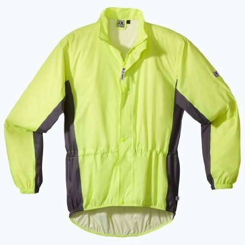 Jeantex Bourg Fahrrad Regenjacke NEONGELB