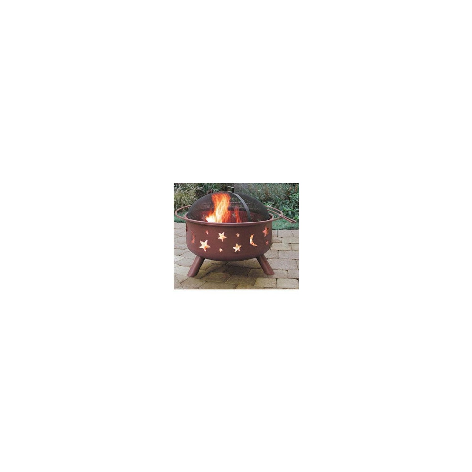 Clay Fire Pit New Landmann Big Sky Fire Pit Stars & Moon Clay