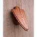 Solid Oak Arrowhead European Mount Pedestal Plaque