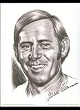 1974 Gilles Villemure New York Rangers Lithograph