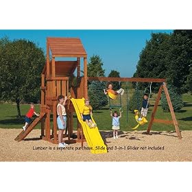 Titan Extra-Duty Swingset Kit (NE4890) from Swings & Rockers Gliders