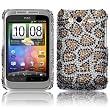 Funda HTC WILDFIRE S G13 Diamante Leopardo