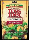 The Original Texas Toast Sea Salt & Pepper Croutons 5 oz (Pack of 12)