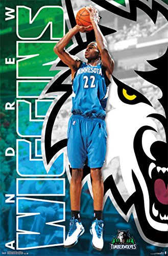 Minnesota Timberwolves - A Wiggins 14 Poster 22 x 34in